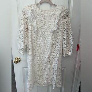 Lilly Pulitzer pinwheel eyelet dress size L